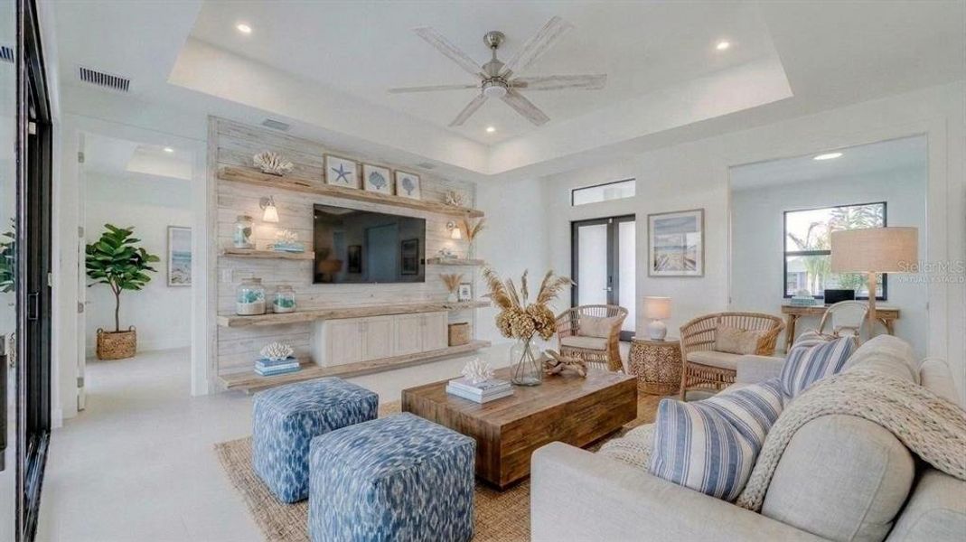 Furnished interior view inside a new home in , Lehigh Acres (Image 10).