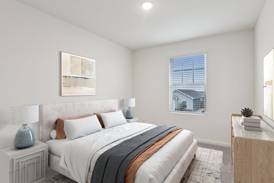 Representative furnished interior of a home built from the Ross by Starlight Homes in Pinckney Place, North Charleston (Image 10).
