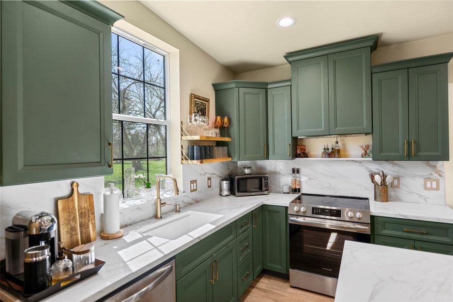 Furnished interior view inside a new home in , Chappell Hill (Image 18).