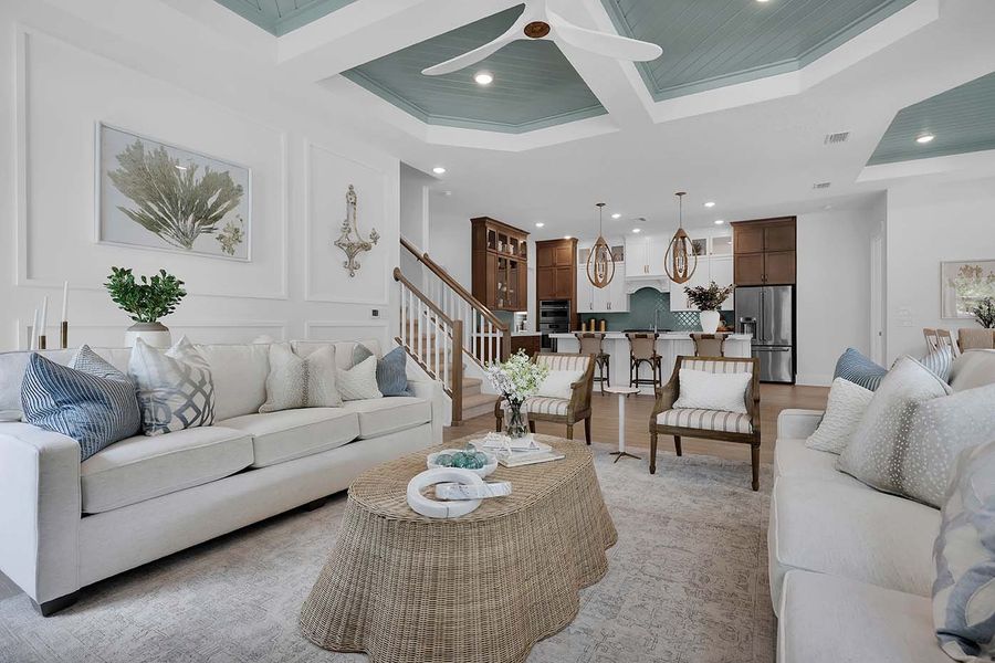 Representative furnished interior of a home built from the The Ellaville by Providence Homes (Florida) in Reflections at Nocatee, Nocatee (Image 31).
