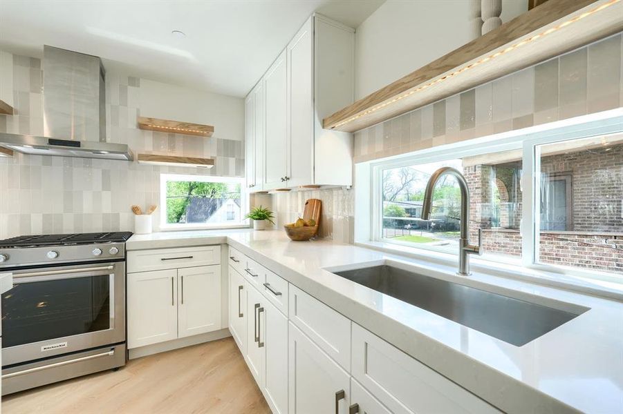 Photos of Model: Unit D Photos of Model: Unit D