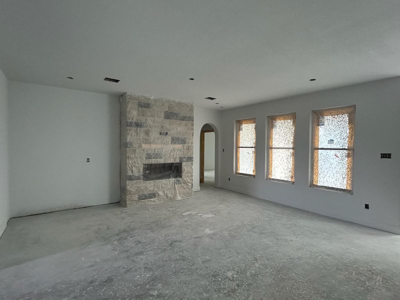 In-progress construction of a new home in , Bryan, TX (Image 7).