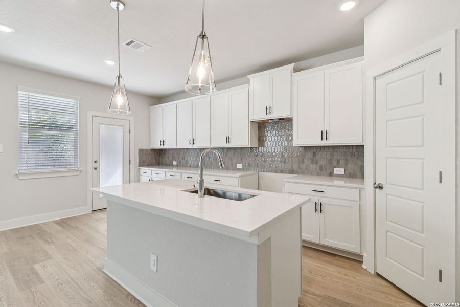 Furnished interior view inside a new home in Thomas Pond, San Antonio (Image 10).