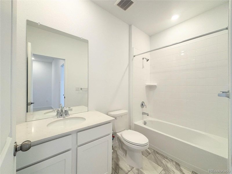 Furnished interior view inside a new home in , Centennial (Image 4).