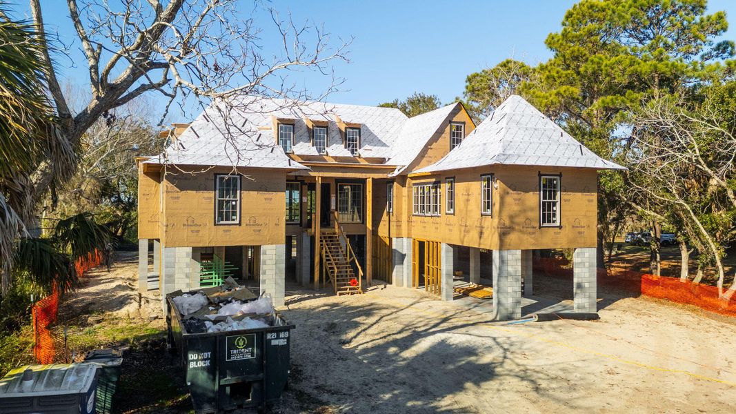In-progress construction of a new home in , Sullivan's Island, SC (Image 21). In-progress construction of a new home in , Sullivan's Island, SC (Image 21).