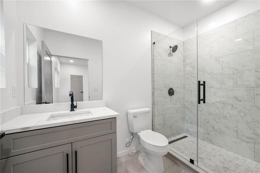 Furnished interior view inside a new home in , Atlanta (Image 12).