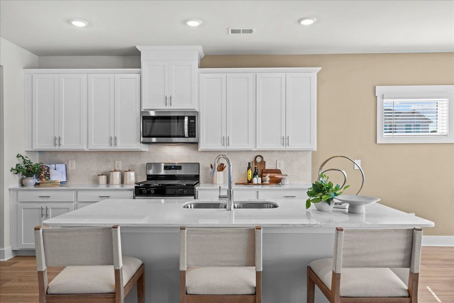 Furnished interior view inside a new home in Ashby Woods, Boiling Springs (Image 7).