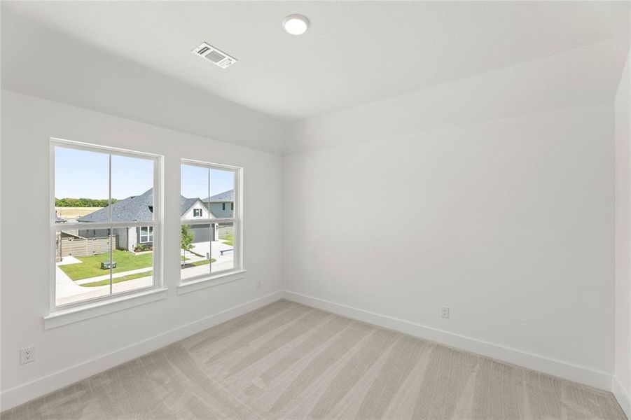 Spacious, unfurnished interior of a new home in Treeline, Justin (Image 23).