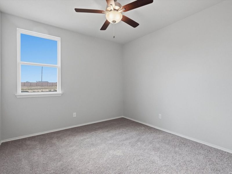 Spacious, unfurnished interior of a new home in Agave, San Antonio (Image 15). Spacious, unfurnished interior of a new home in Agave, San Antonio (Image 15).