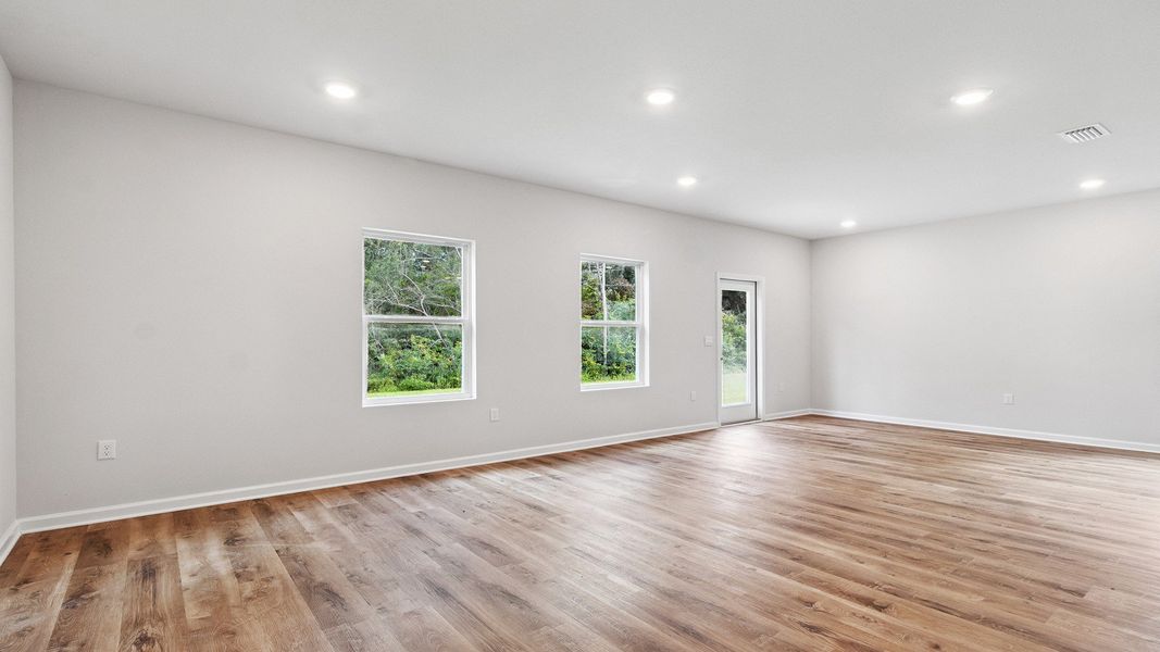 Representative unfurnished interior of a home built from the The Walker by D.R. Horton in Olson Ridge, Tallahassee (Image 23).