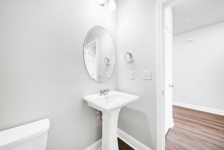 Furnished interior view inside a new home in Monroe Preserve, Chapin (Image 14).
