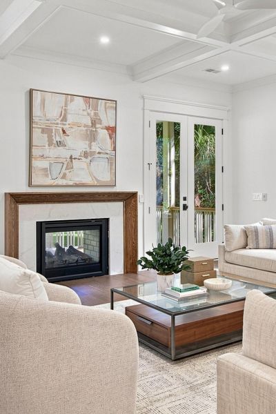 Furnished interior view inside a new home in , Mount Pleasant (Image 8).