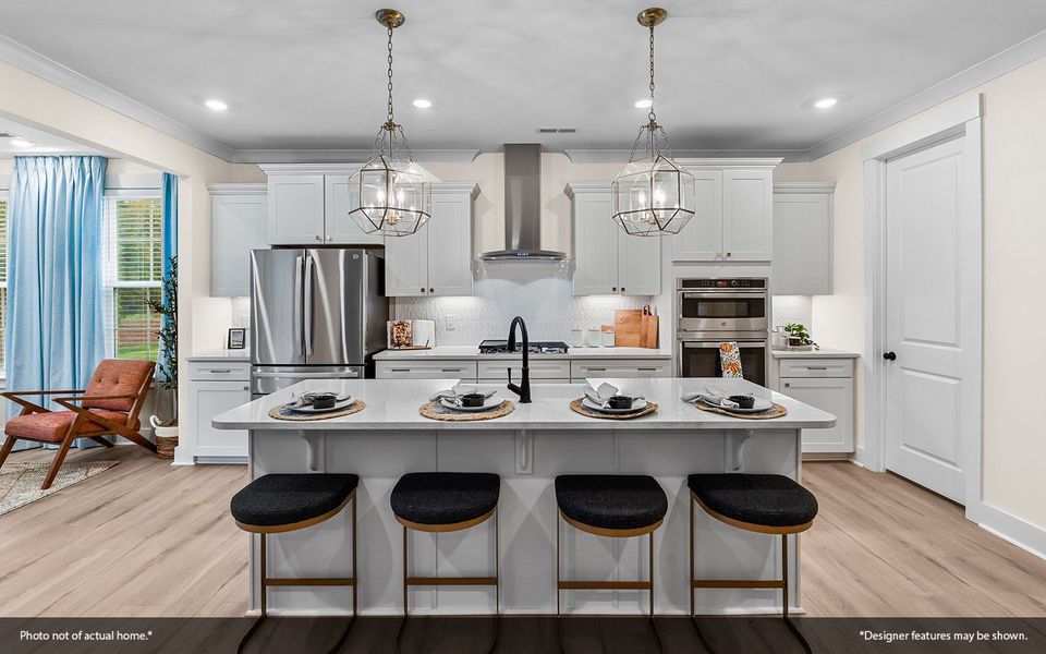 Furnished interior view inside a new home in Sweetbrier, Durham (Image 4).