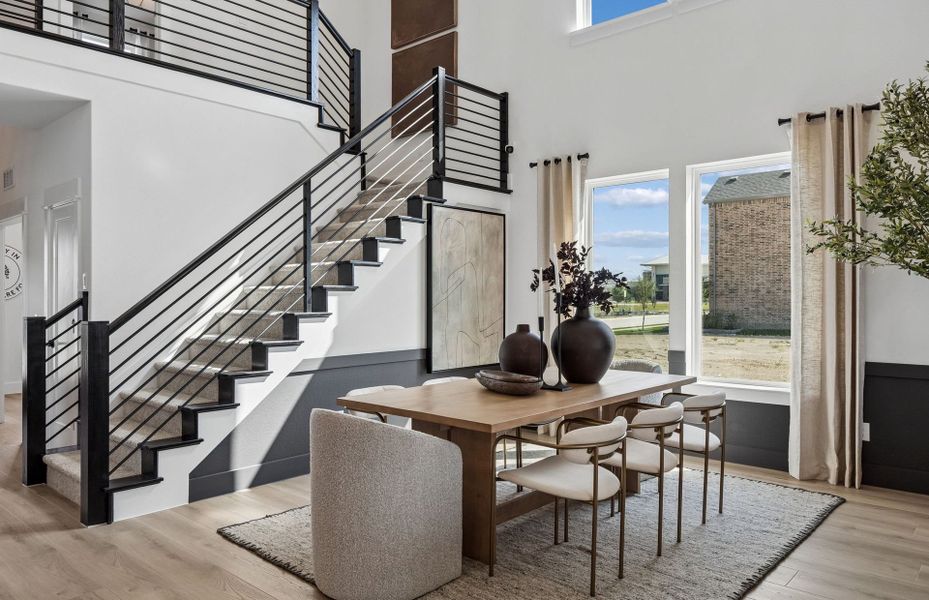 Representative furnished interior of a home built from the Rainier by Pulte Homes in Overland Grove, Forney (Image 37).
