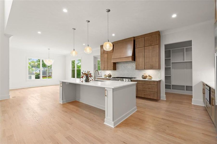 Furnished interior view inside a new home in , Marietta (Image 14).