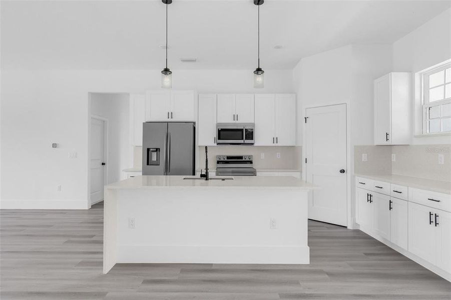 Furnished interior view inside a new home in , Ocala (Image 6).