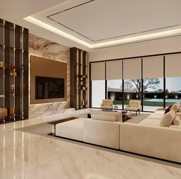 Furnished interior view inside a new home in , Fort Lauderdale (Image 5).