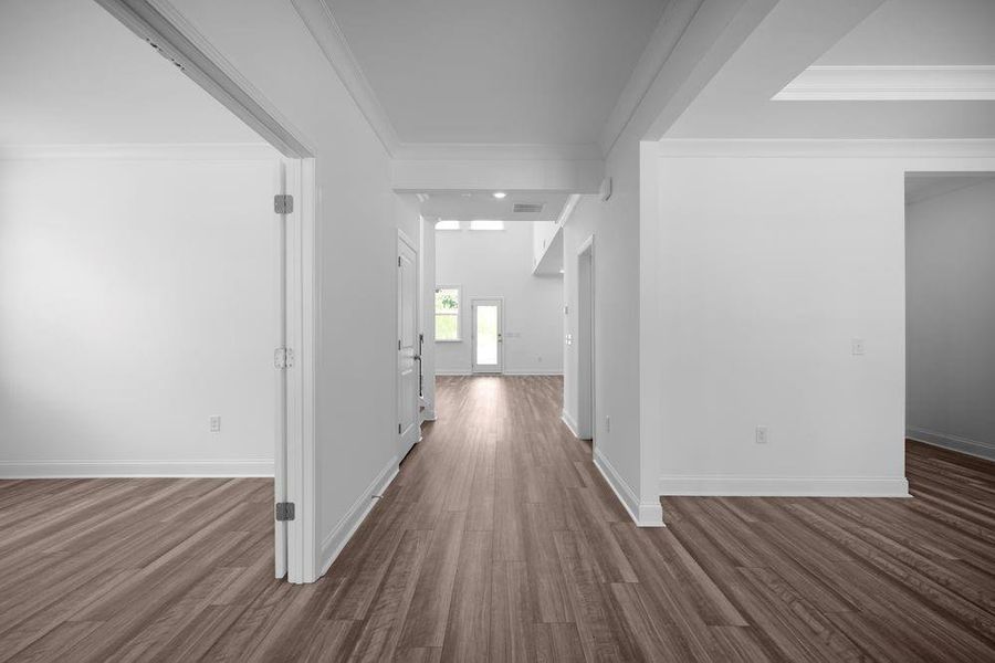 Spacious, unfurnished interior of a new home in Kennison Creek, Cumming (Image 26).