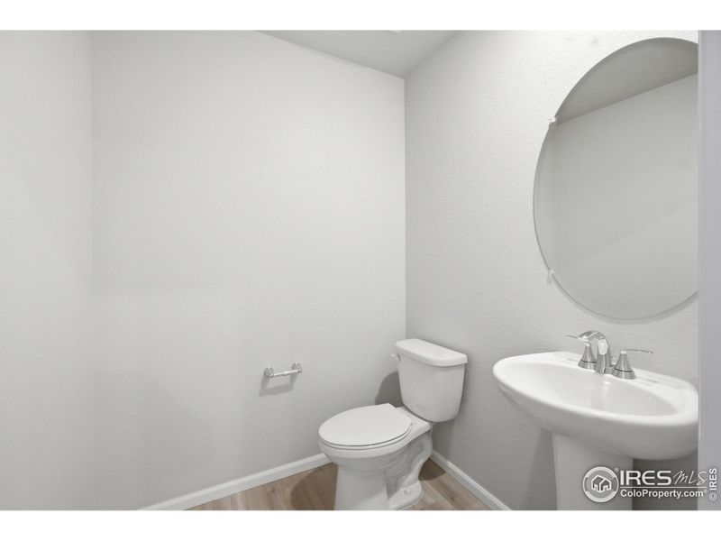 main floor half bath