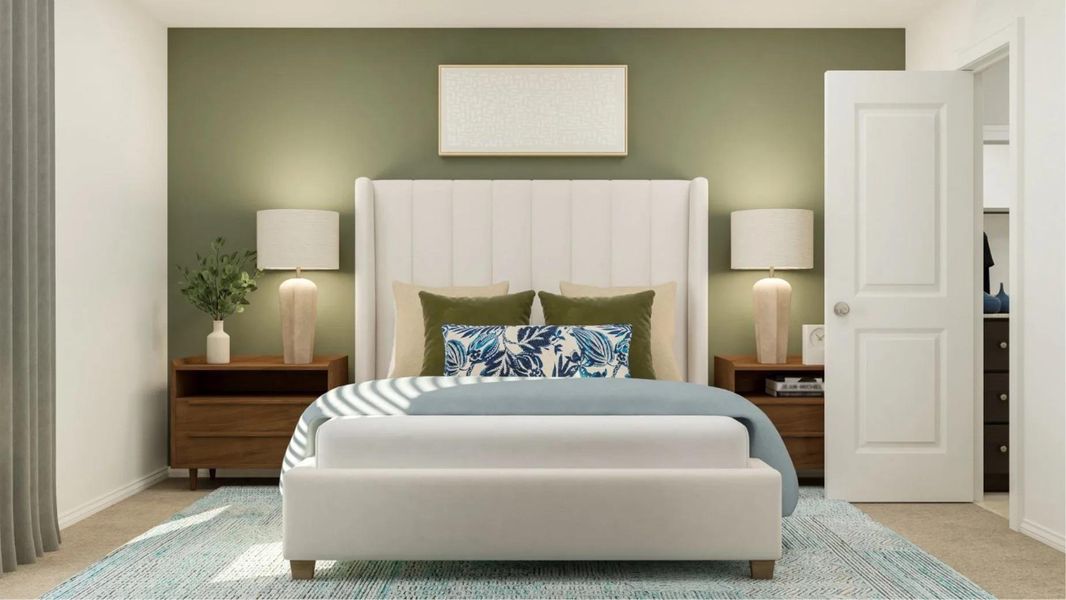 Furnished interior view inside a new home in Waterstone: Stonehill Collection, Kyle (Image 7).