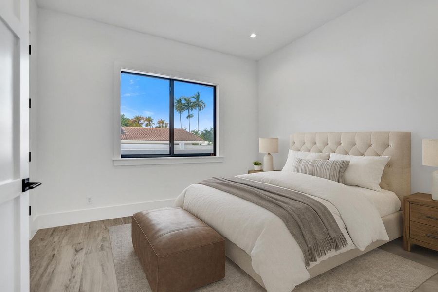 Furnished interior view inside a new home in , Lighthouse Point (Image 9).