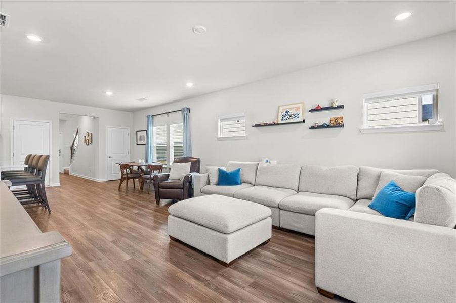 Furnished interior view inside a new home in , Lawrenceville (Image 6). Furnished interior view inside a new home in , Lawrenceville (Image 6).