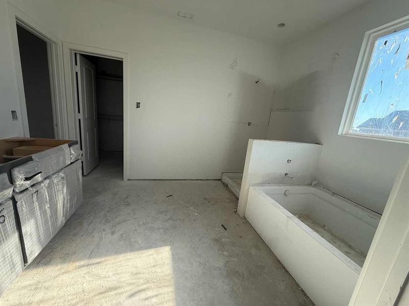 Primary Bathroom Construction Progress