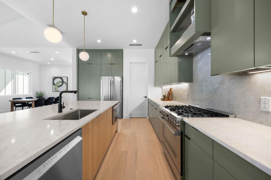 Furnished interior view inside a new home in , Austin (Image 11). Furnished interior view inside a new home in , Austin (Image 11).