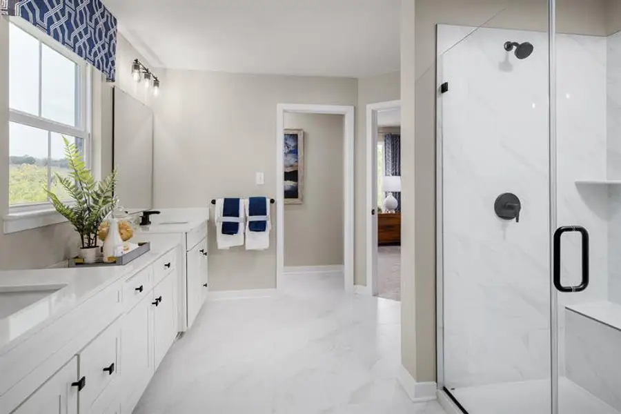 Representative furnished interior of a home built from the Lehigh by Ryan Homes in Derby Meadows, Pleasant View (Image 13).