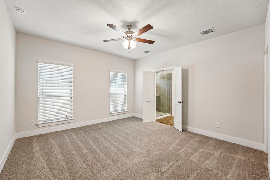 Representative unfurnished interior of a home built from the Monroe by Omega Builders in Hartrick Ranch, Temple (Image 13). Representative unfurnished interior of a home built from the Monroe by Omega Builders in Hartrick Ranch, Temple (Image 13).