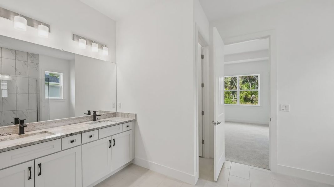 The Primary Bathroom