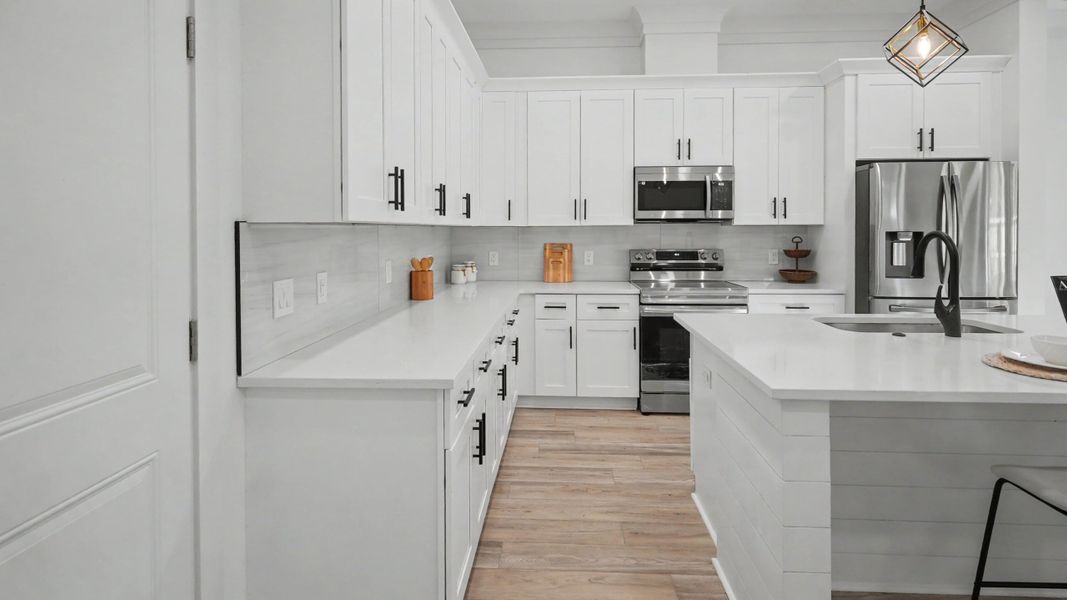 Furnished interior view inside a new home in , North Charleston (Image 8). Furnished interior view inside a new home in , North Charleston (Image 8).