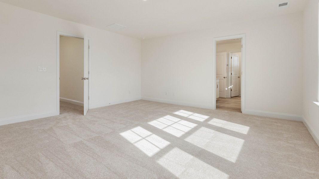 Furnished interior view inside a new home in The Grove at Neill's Pointe, Angier (Image 14).