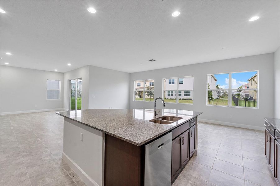 Furnished interior view inside a new home in , Loxahatchee (Image 18).