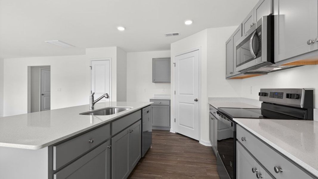 Furnished interior view inside a new home in Faircrest, Greensboro (Image 6).