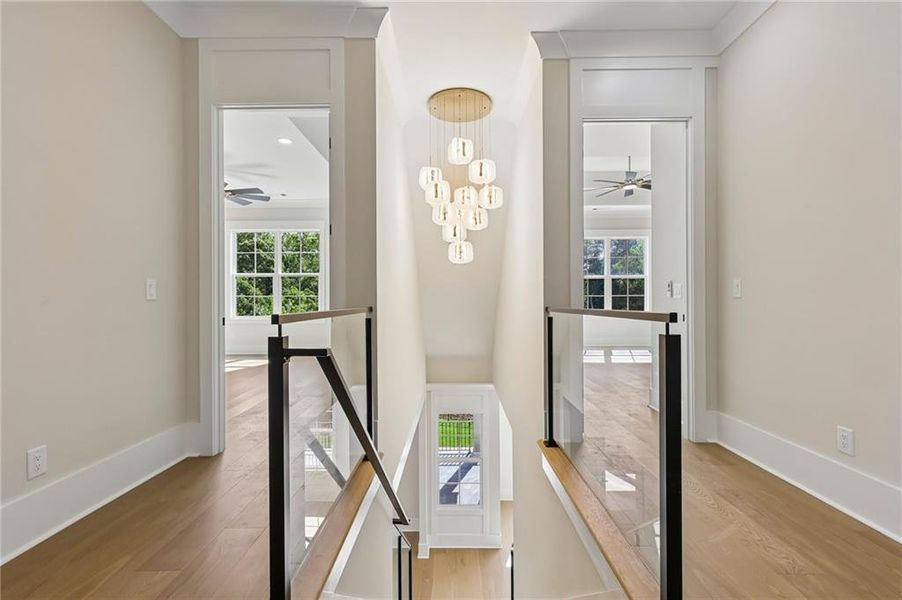 Furnished interior view inside a new home in , Buford (Image 46).
