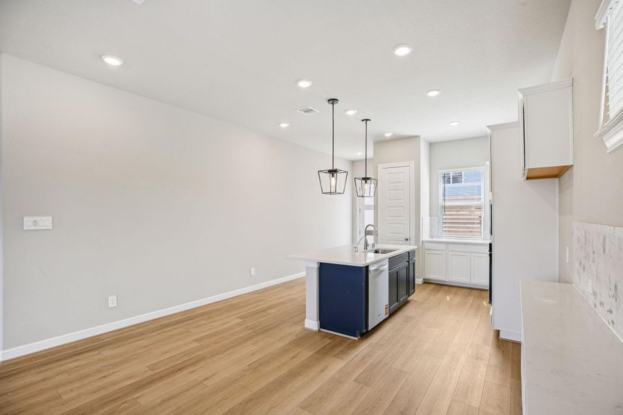 Furnished interior view inside a new home in Kemah Crossing - Luxe Series, Kemah (Image 10).