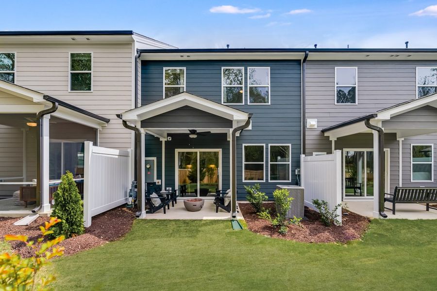 Exterior details of a home in Magnolia Townes, Wendell (Image 3).