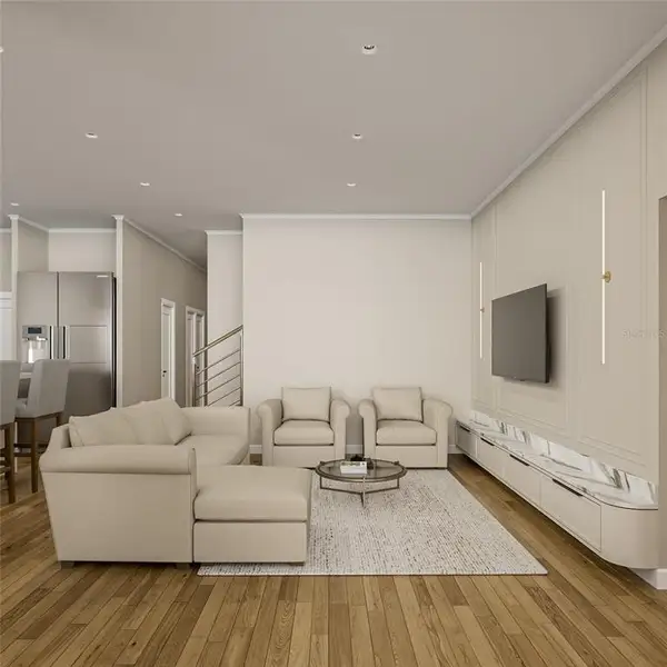 Furnished interior view inside a new home in , Winter Park (Image 3).