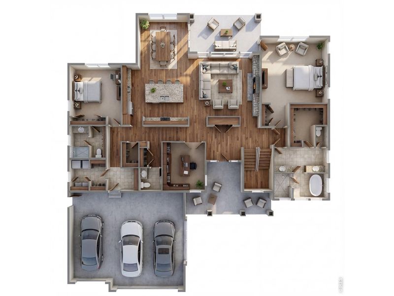 2D floor plan layout of this home in , Arvada, CO (Image 2). 2D floor plan layout of this home in , Arvada, CO (Image 2).