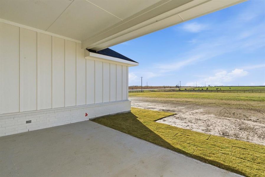 Exterior details and patio area of a home in , Cresson (Image 2). Exterior details and patio area of a home in , Cresson (Image 2).
