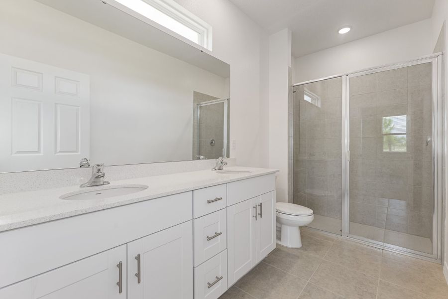 Furnished interior view inside a new home in Highfield at Twisted Oaks, Wildwood (Image 5).