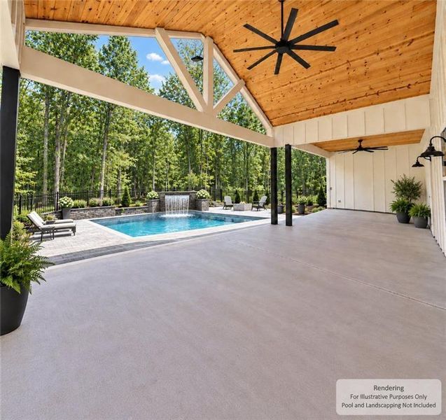 Exterior details and patio area of a home in , Winston (Image 4). Exterior details and patio area of a home in , Winston (Image 4).