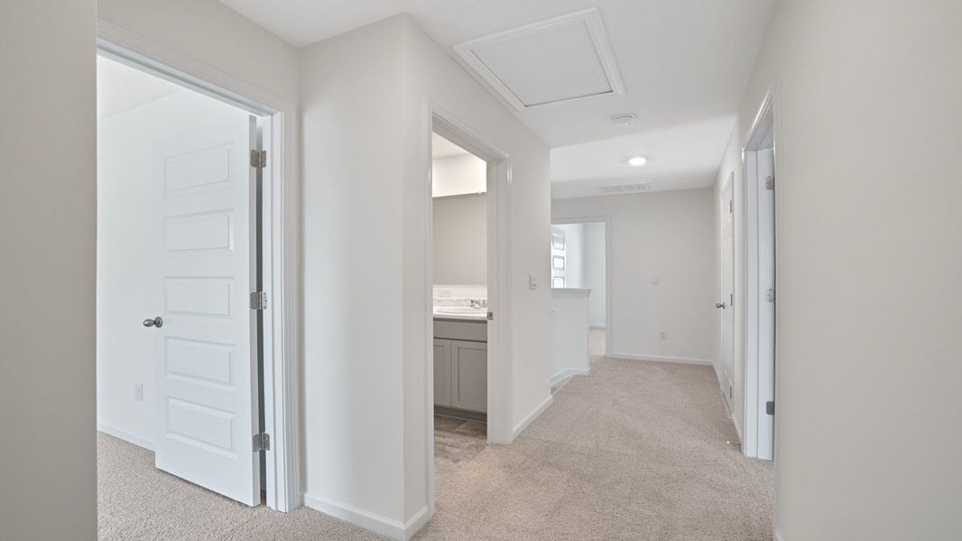 Spacious, unfurnished interior of a new home in Champion's Run, Lithonia (Image 25). Spacious, unfurnished interior of a new home in Champion's Run, Lithonia (Image 25).
