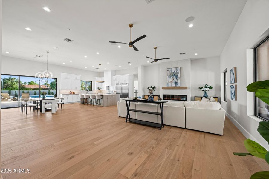 Entry into Great Room