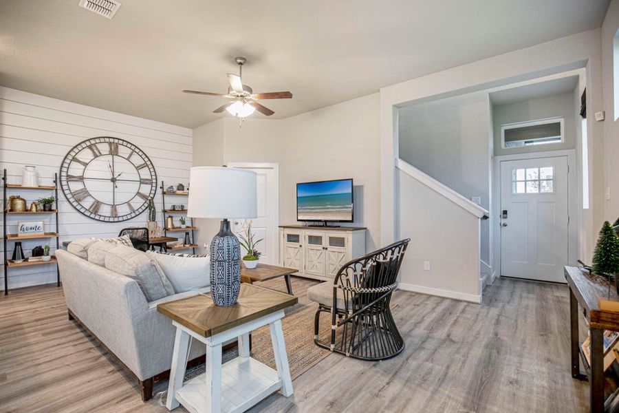 Furnished interior view inside a new home in Prominence – Now Selling, San Antonio (Image 16).