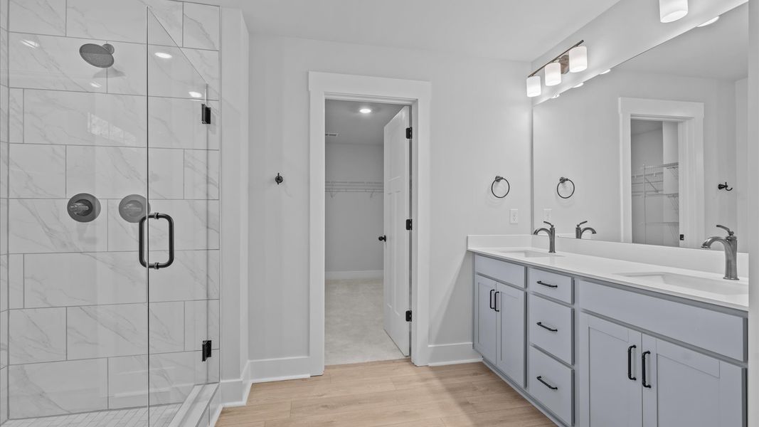 Furnished interior view inside a new home in Woodglen, Piedmont (Image 32).