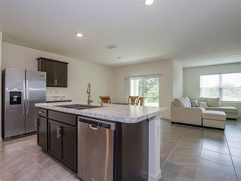 Furnished interior view inside a new home in , Palm Bay (Image 12). Furnished interior view inside a new home in , Palm Bay (Image 12).
