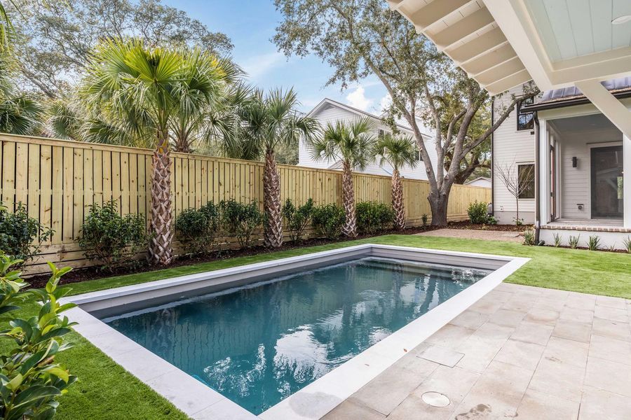 Exterior details and patio area of a home in , Mount Pleasant (Image 38).