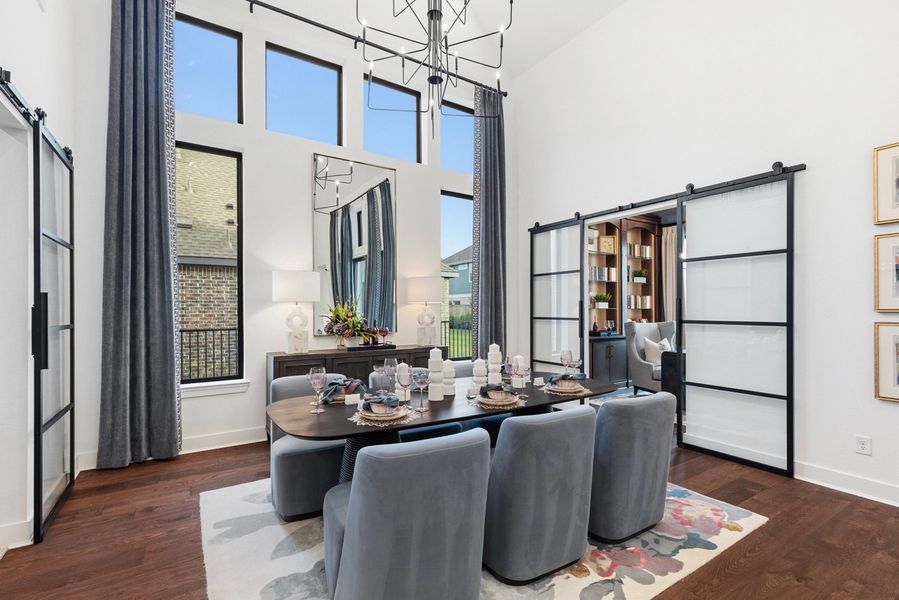 Representative Dining Room - some options shown Representative Dining Room - some options shown